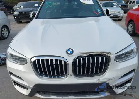 2021 BMW X3 Sdrive30I z USA, uszkodzony, nr VIN 5UXTY3C02M9E92603